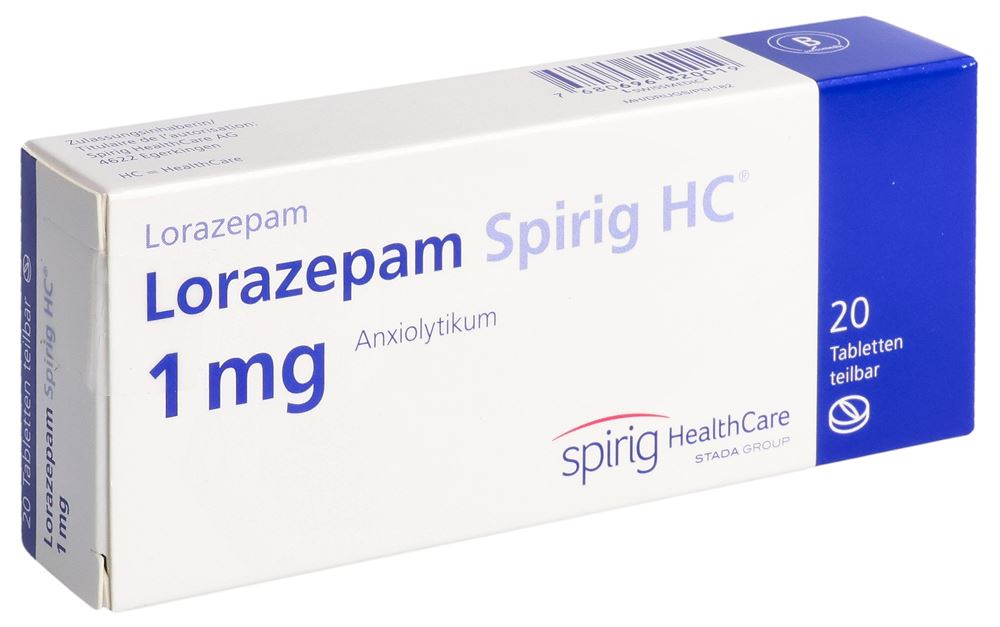 Lorazepam 1 mg kaufen