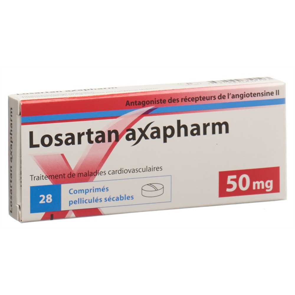 LOSARTAN axapharm 50 mg, image 2 sur 2