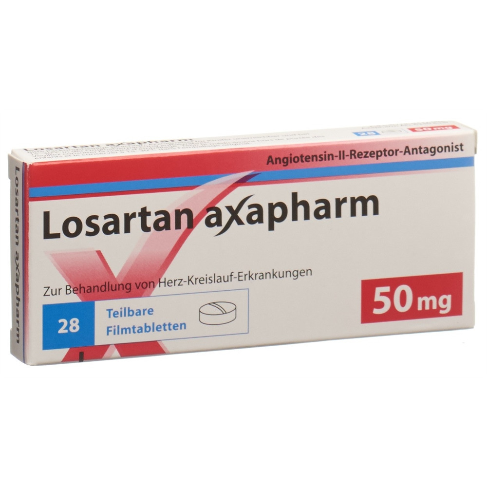 LOSARTAN axapharm 50 mg, image principale