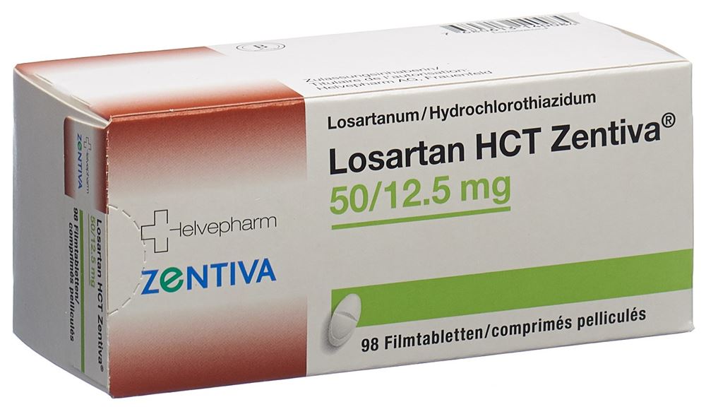 LOSARTAN HCT Zentiva, image principale