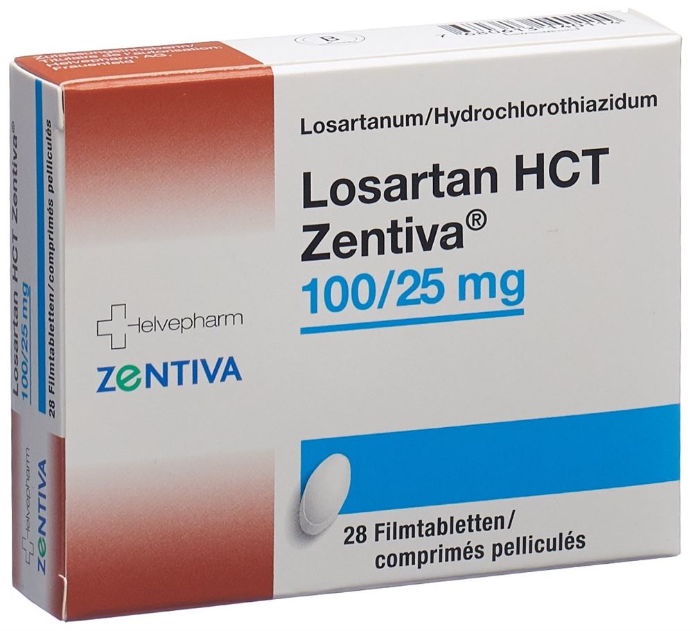 LOSARTAN HCT Zentiva, Hauptbild