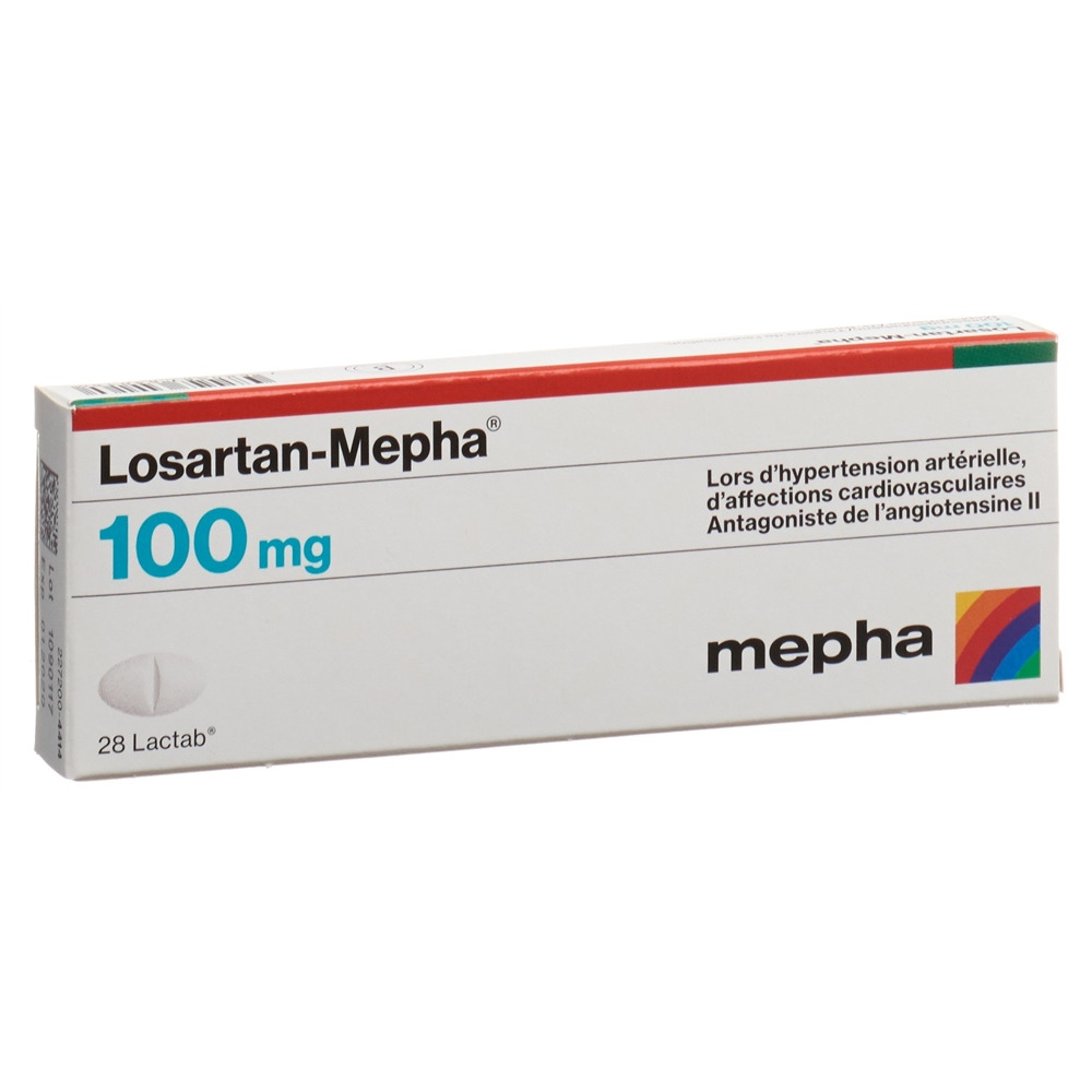 LOSARTAN Mepha 100 mg, image 2 sur 2