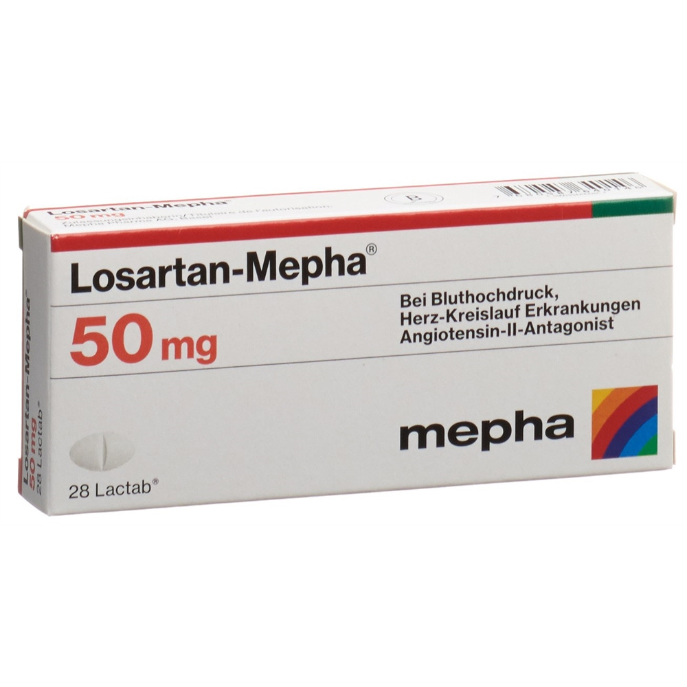 LOSARTAN Mepha 50 mg, image principale