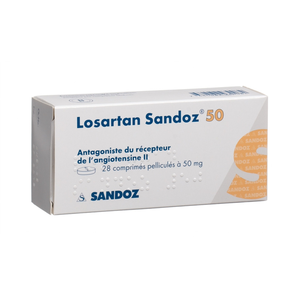 Losartan Sandoz Sandoz 50 mg, image 2 sur 2