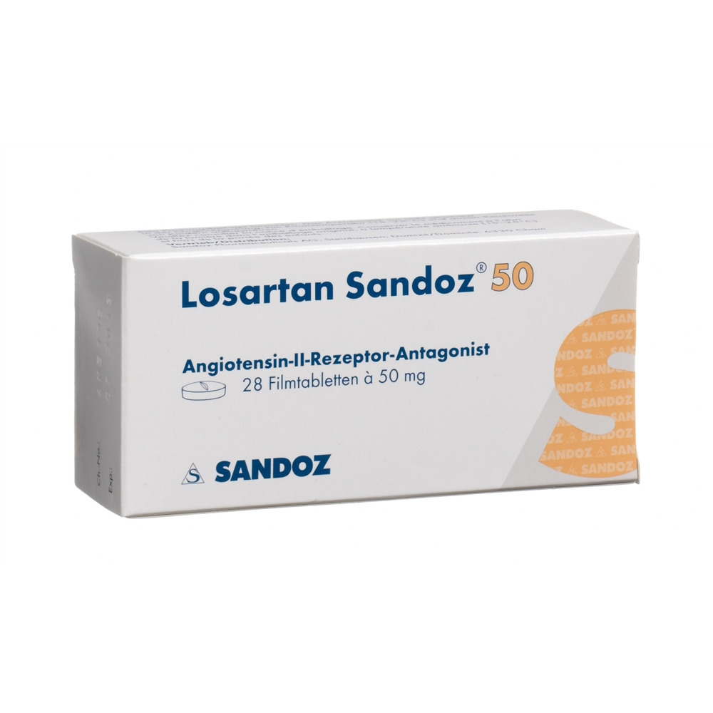 Losartan Sandoz Sandoz 50 mg, image principale