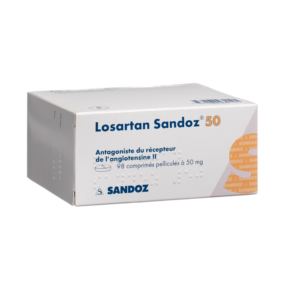 LOSARTAN Sandoz 50 mg, image 2 sur 2