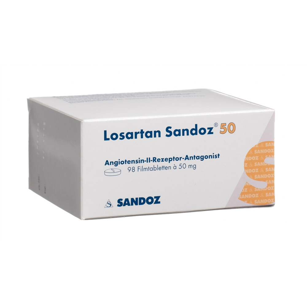 LOSARTAN Sandoz 50 mg, image principale