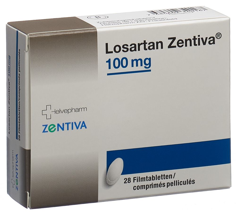 LOSARTAN Zentiva 100 mg, image principale