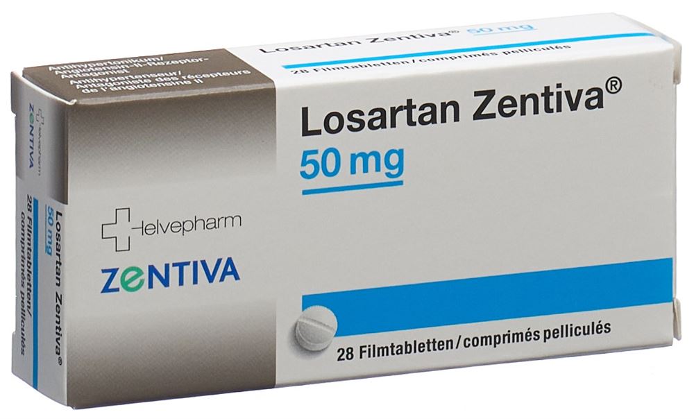 LOSARTAN Zentiva 50 mg, image principale