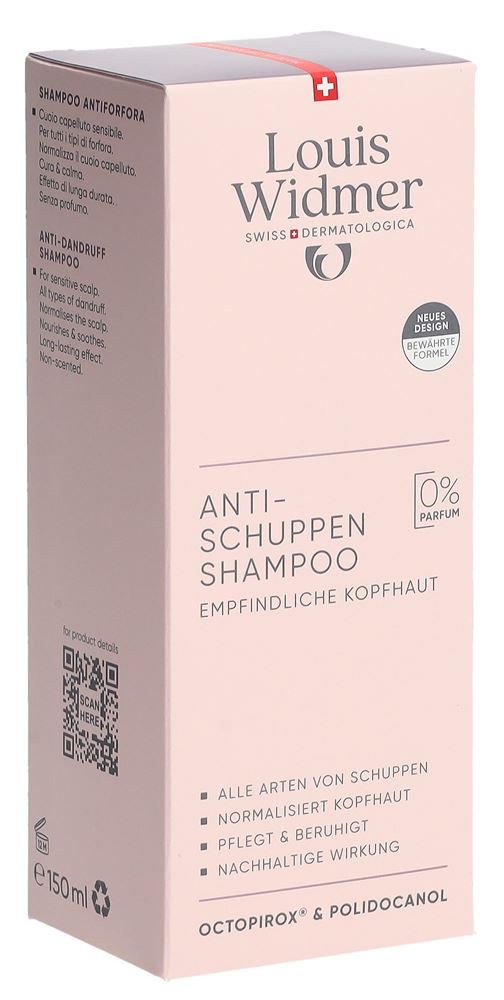 LOUIS WIDMER Anti-Schuppen Shampoo