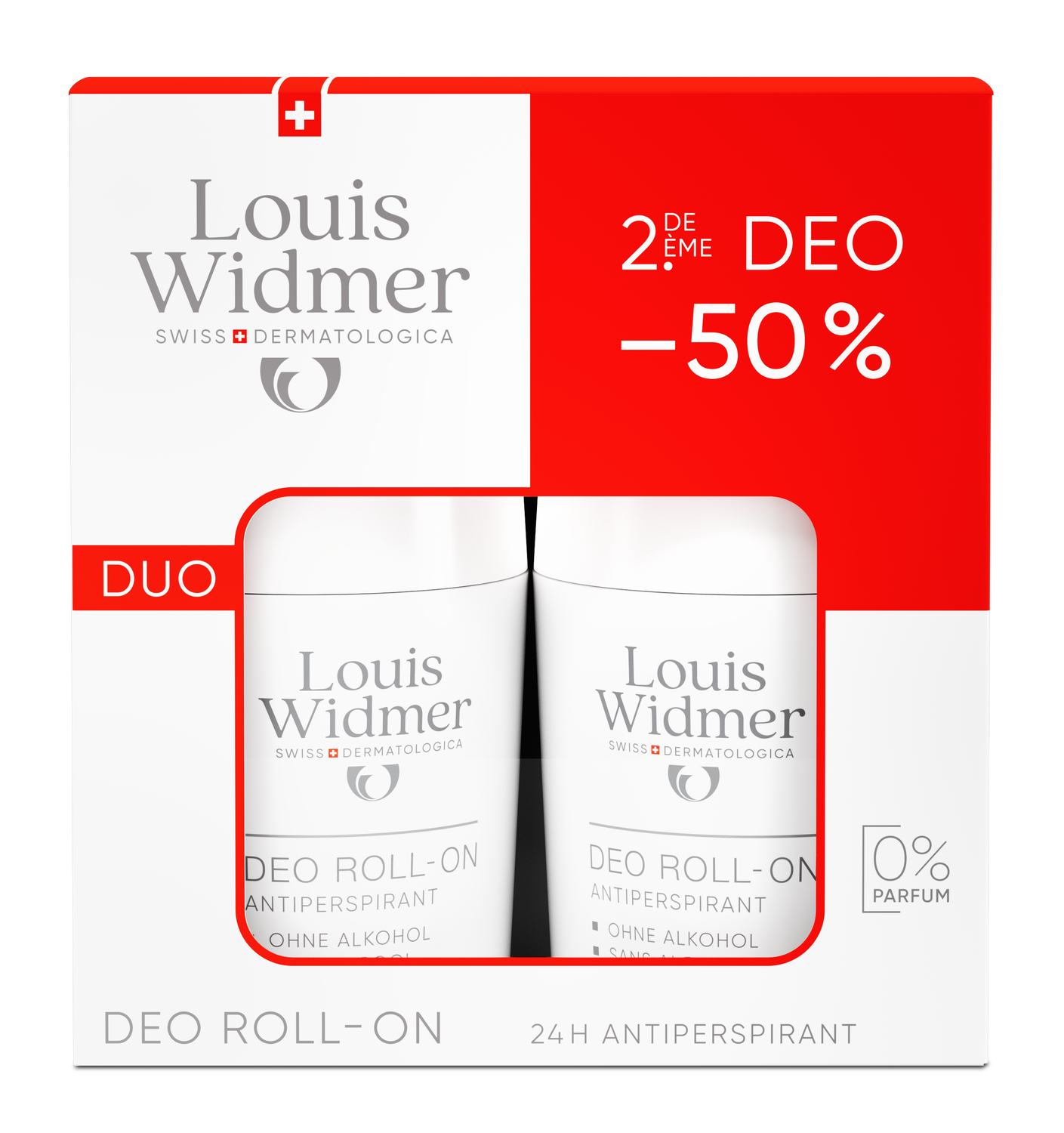 LOUIS WIDMER Deo-Duo Roll-on Antiperspirant
