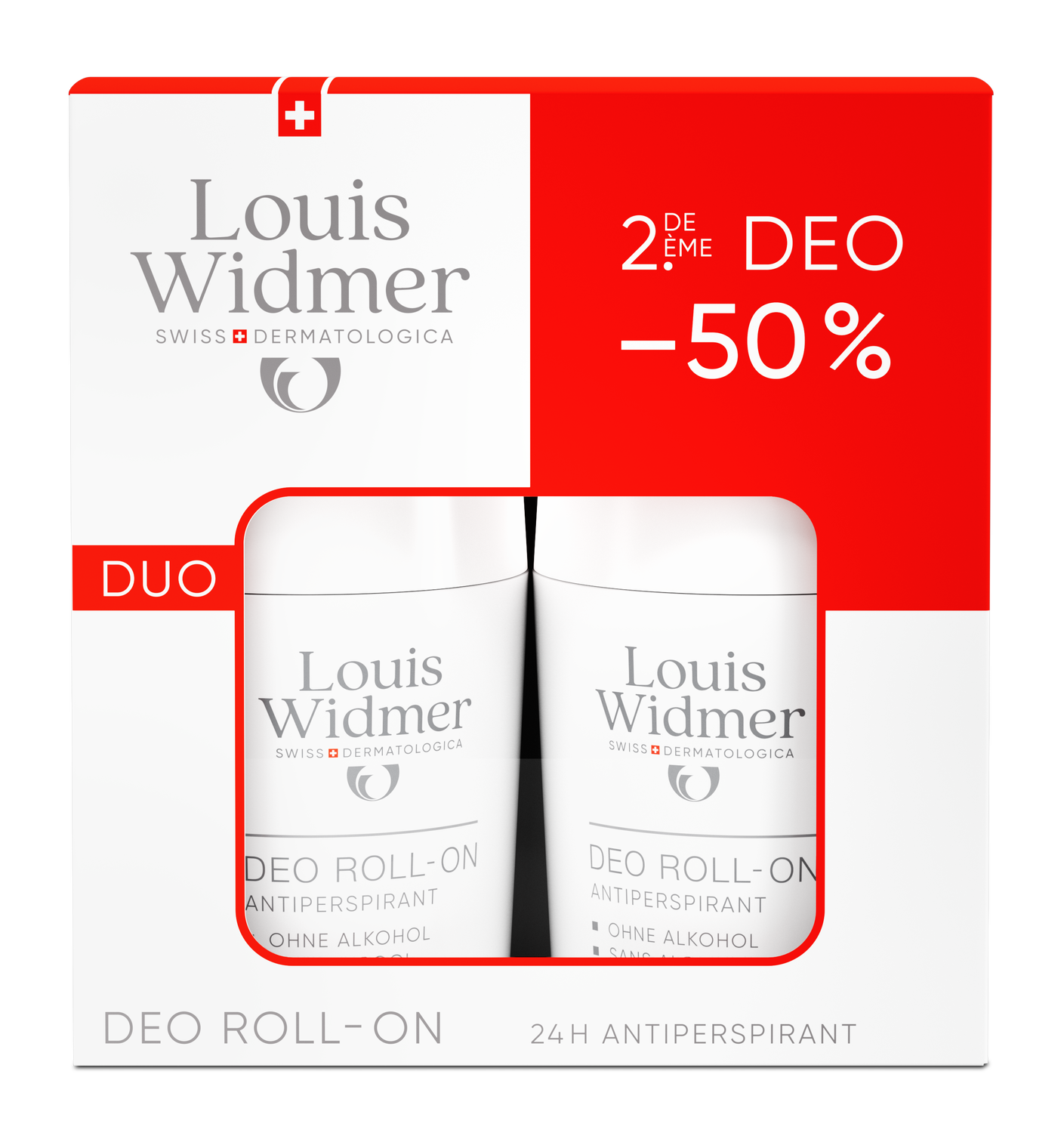 LOUIS WIDMER Deo-Duo Roll-on Antiperspirant