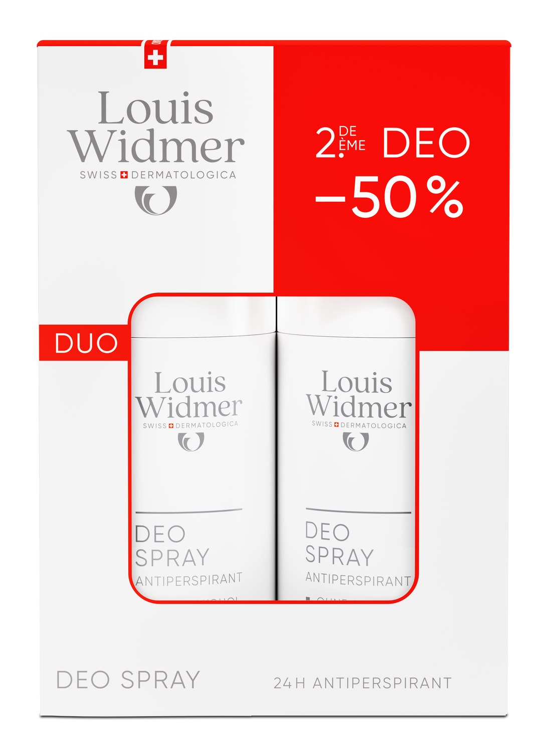 LOUIS WIDMER déo-duo spray antiperspirant