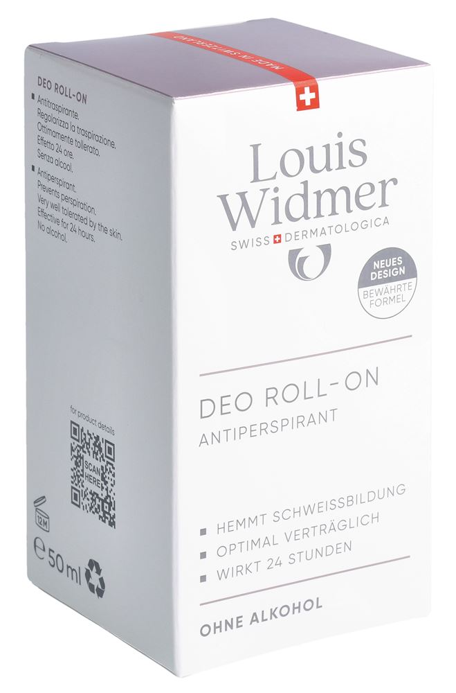 LOUIS WIDMER déo roll-on antiperspirant
