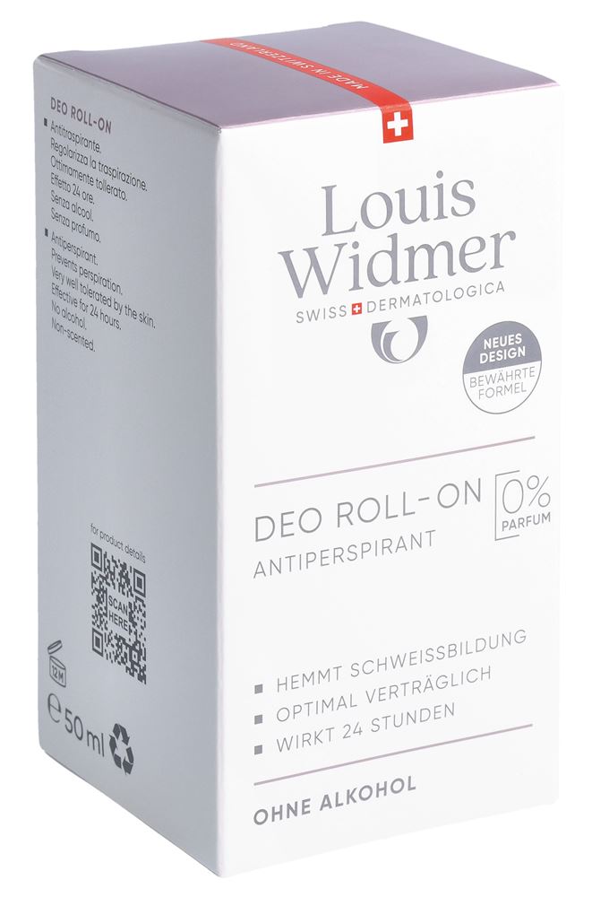 LOUIS WIDMER déo roll-on antiperspirant