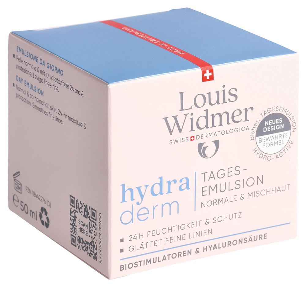 LOUIS WIDMER Hydraderm émulsion de jour