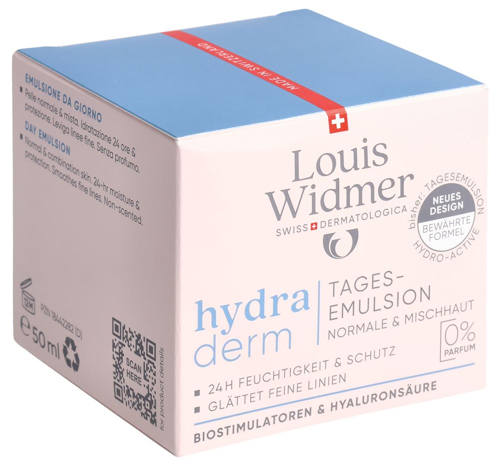 LOUIS WIDMER Hydraderm émulsion de jour