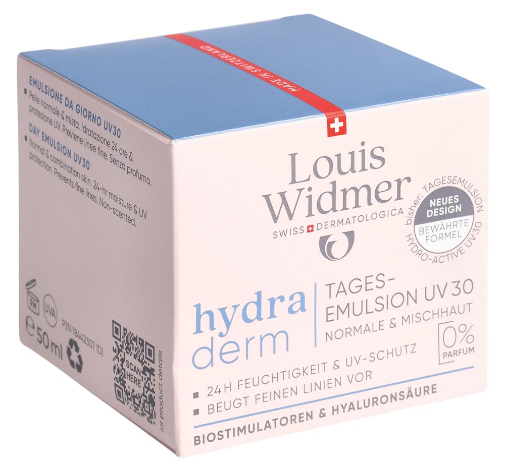 LOUIS WIDMER Hydraderm émulsion de jour