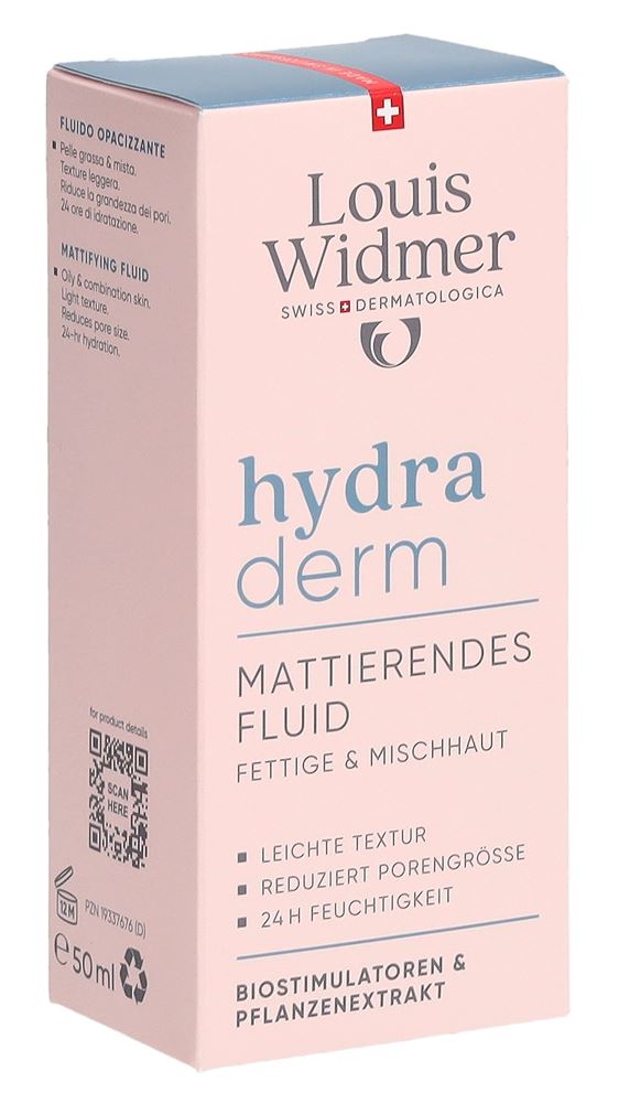 LOUIS WIDMER Hydraderm fluide matifiant