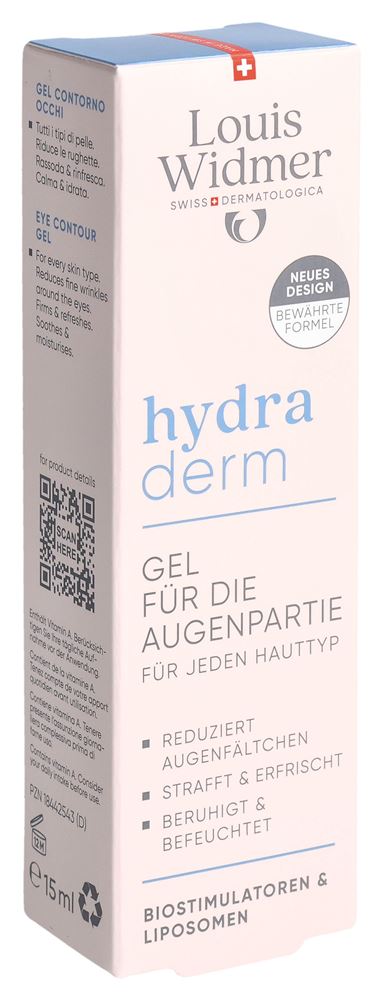 LOUIS WIDMER Hydraderm gel contour des yeux