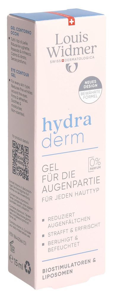 LOUIS WIDMER Hydraderm Gel für die Augenpartie
