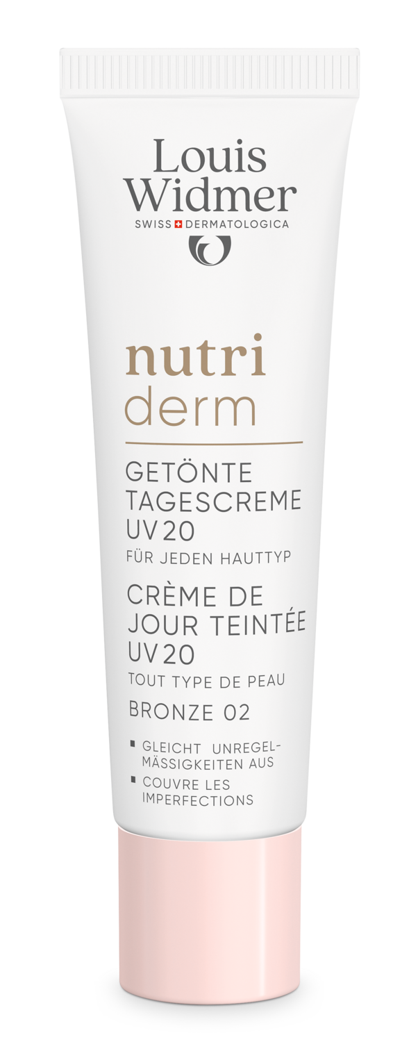 LOUIS WIDMER Nutriderm crème de jour teintée