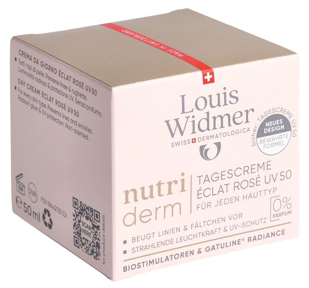 LOUIS WIDMER Nutriderm crème de jour