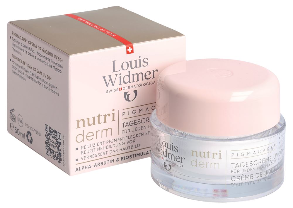 LOUIS WIDMER Nutriderm Pigmacare crème jour