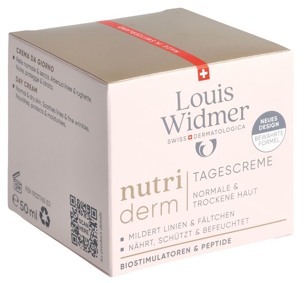 LOUIS WIDMER Nutriderm Tagescreme