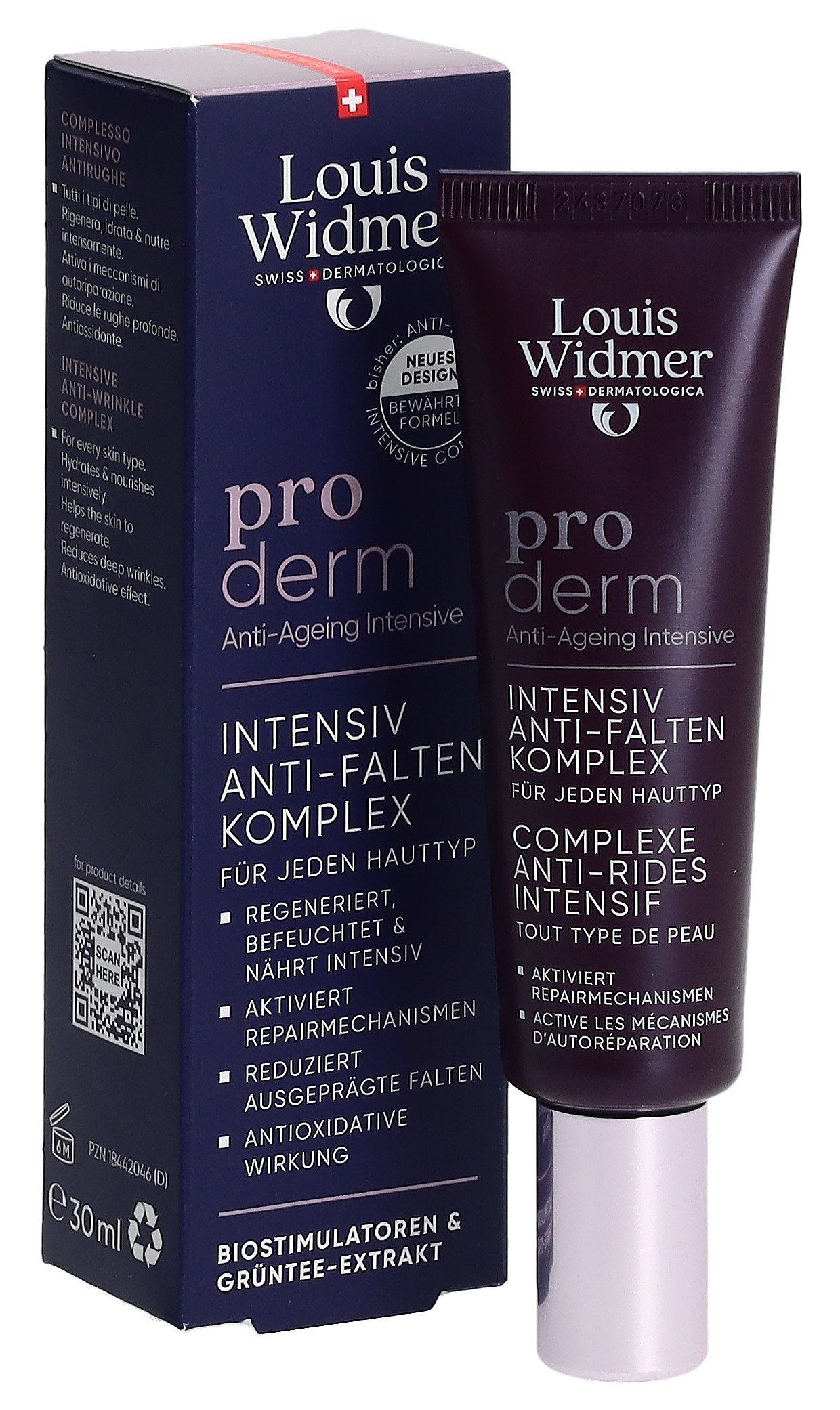 LOUIS WIDMER Proderm anti-rides complex
