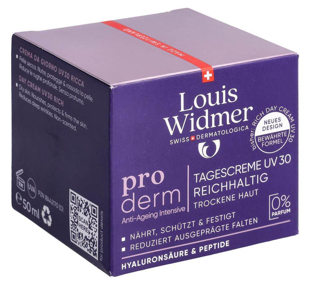 LOUIS WIDMER Proderm crème de jour