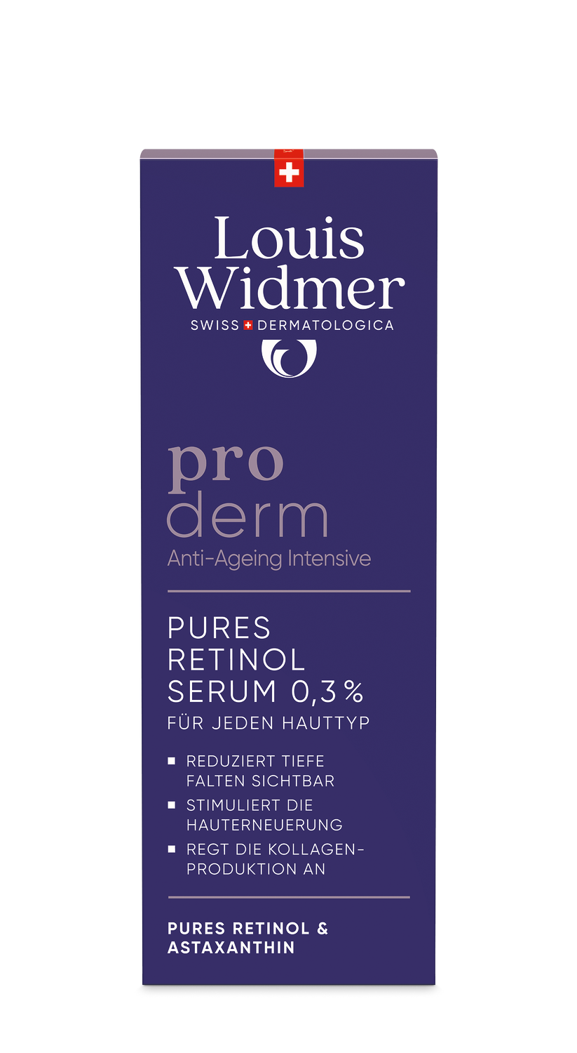 LOUIS WIDMER Proderm sérum rétinol pur 0.3 %, image 2 sur 5