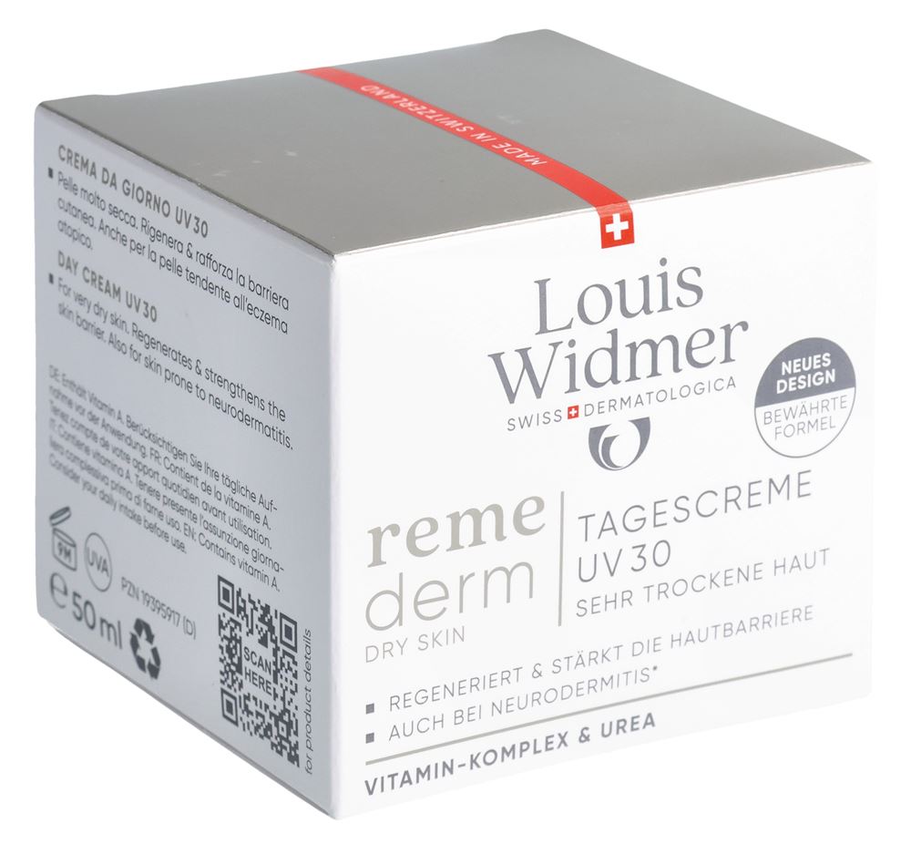 LOUIS WIDMER Remederm crème de jour