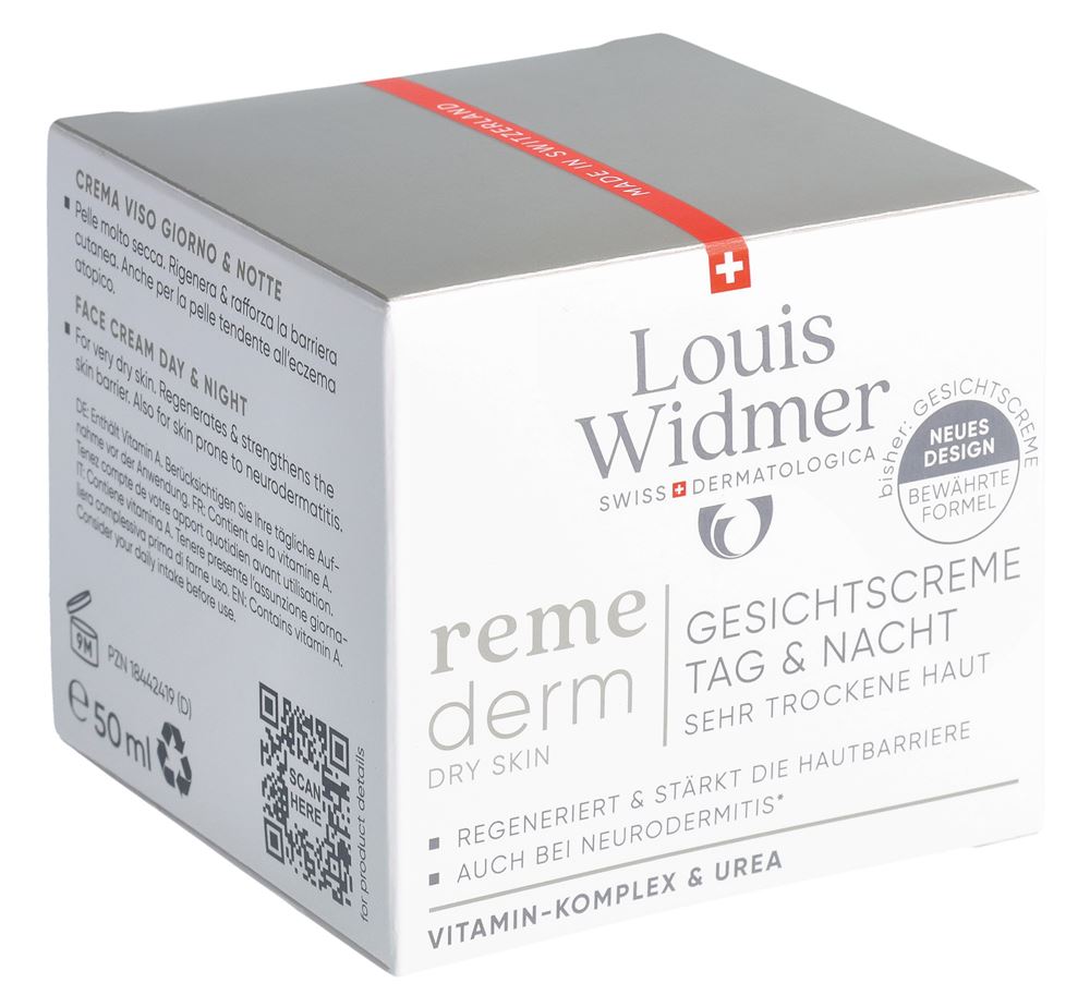 LOUIS WIDMER Remederm Gesichtscreme