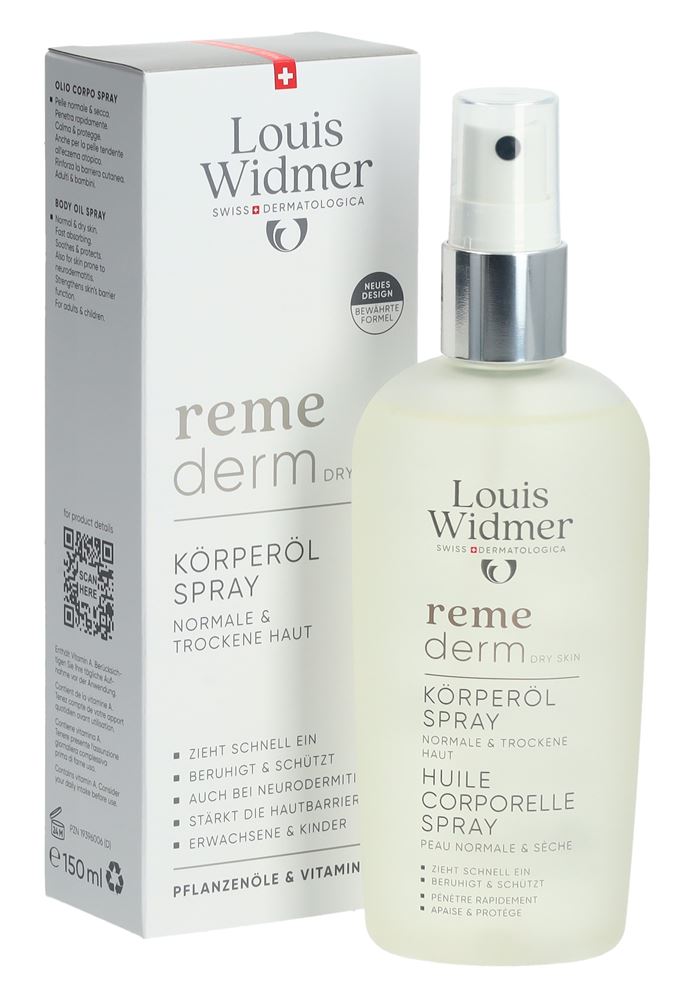 LOUIS WIDMER Remederm huile corps en spray, image 2 sur 5