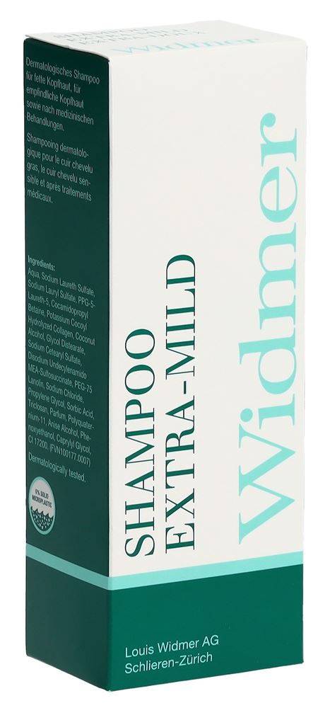 LOUIS WIDMER shampoo