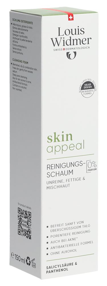 LOUIS WIDMER Skin Appeal Reinigungsschaum