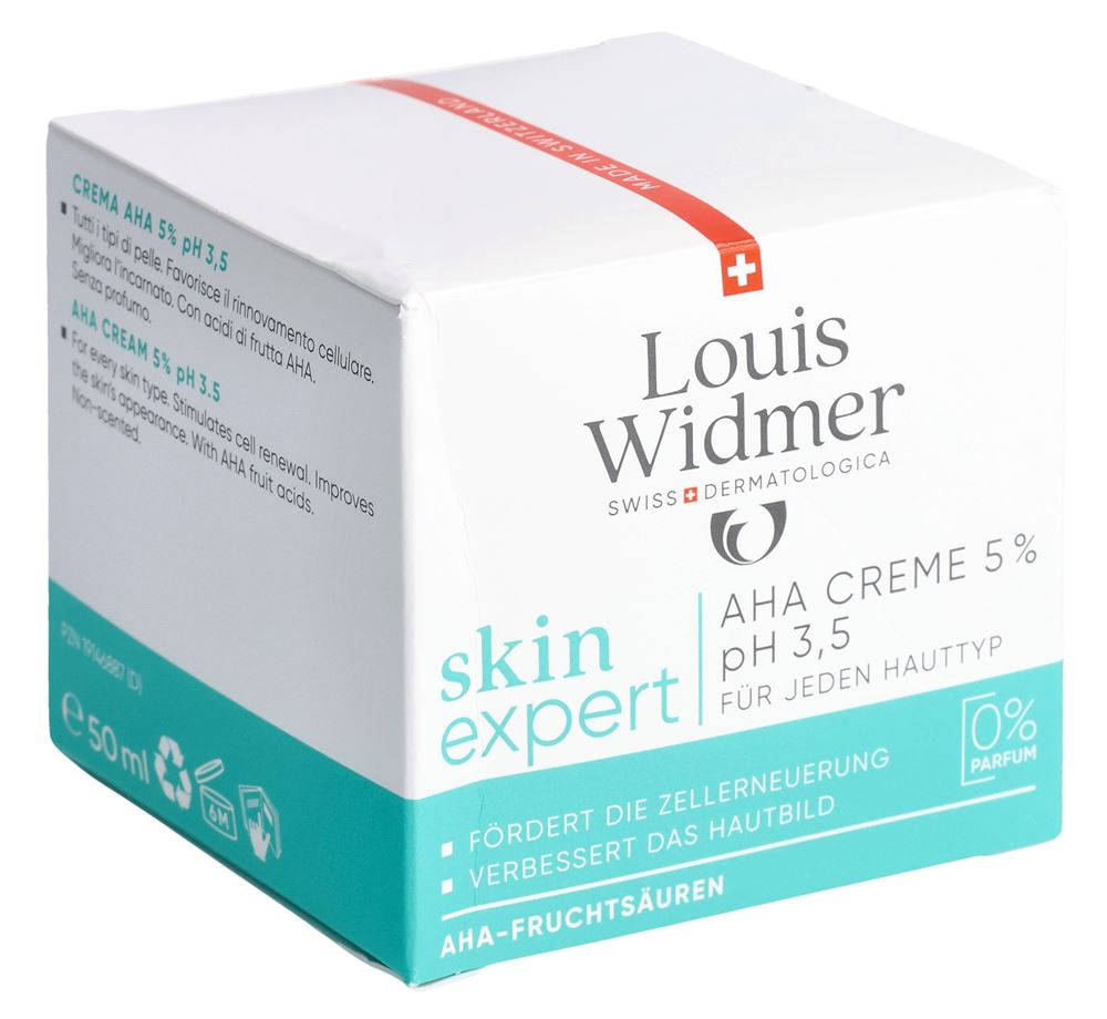 LOUIS WIDMER Skinexpert crème AHA 5%