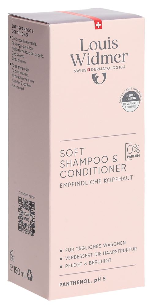 LOUIS WIDMER Soft shampooing et après-shampooing