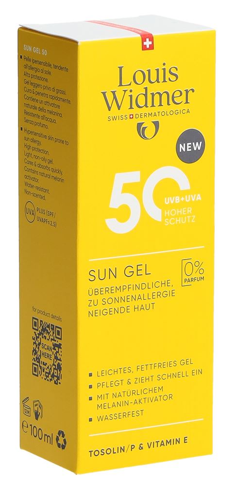 LOUIS WIDMER sun gel