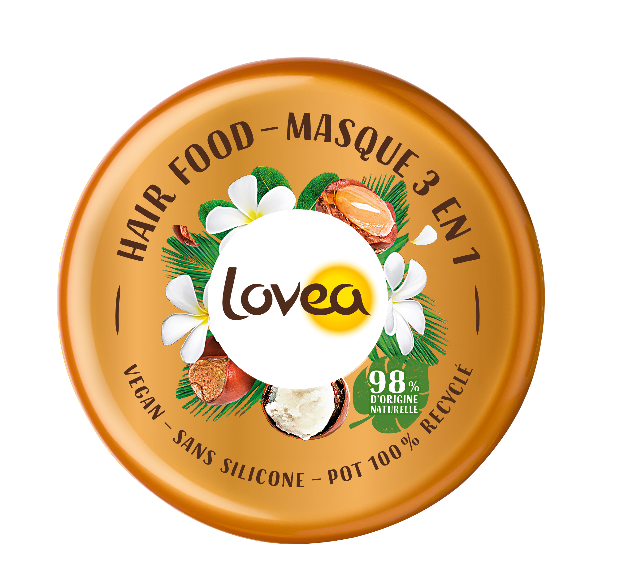 Lovea hair food masque 3 en 1, image 3 sur 4