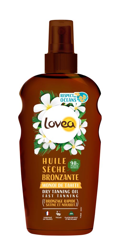 Lovea huile sèche bronzante