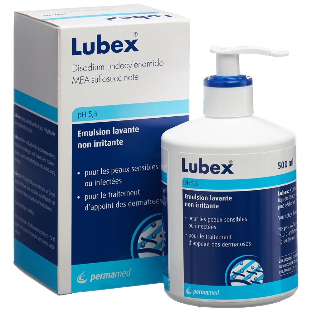 LUBEX émulsion lavante non irritante extra doux, image 3 sur 4