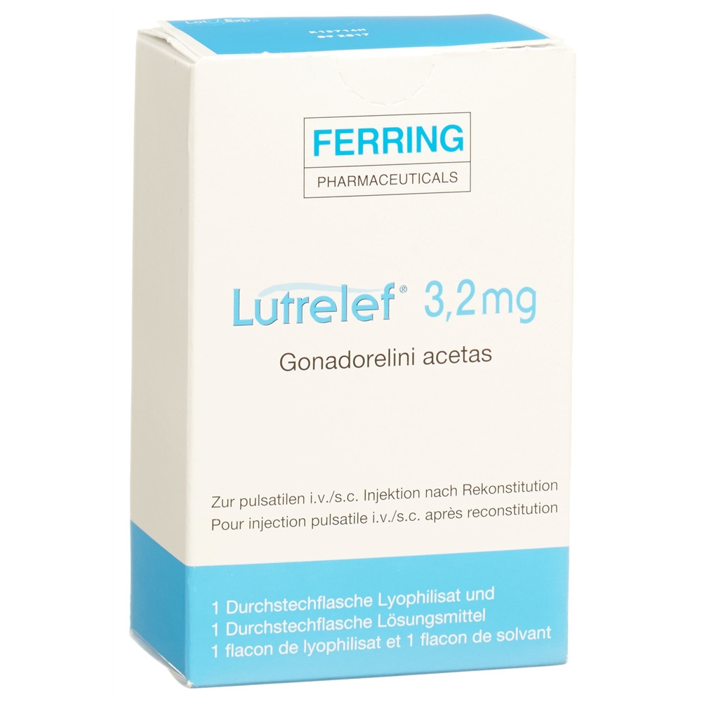 LUTRELEF Trockensub 3.2 mg mit Solvens Durchstf 1 Stk, Hauptbild