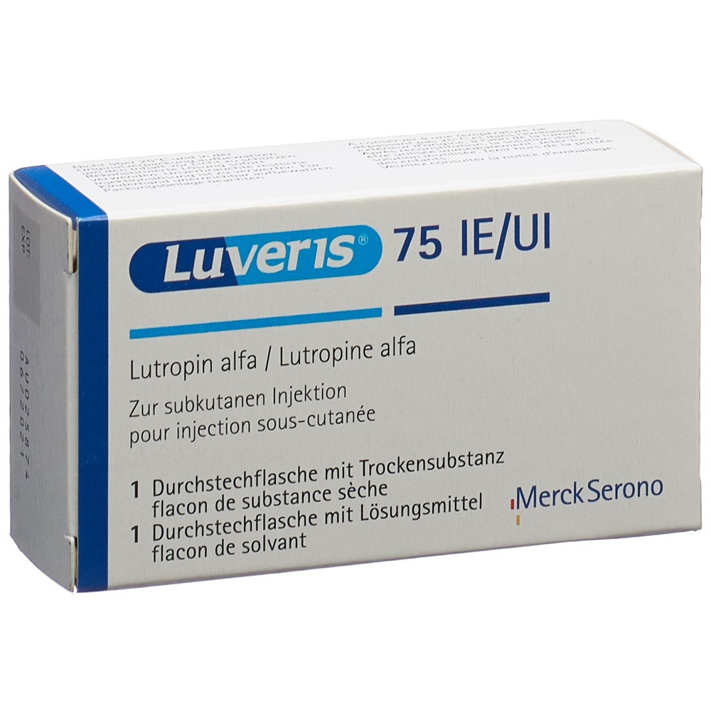 Luveris Trockensub 75 IE mit Solvens Durchstf 1 Stk, Hauptbild