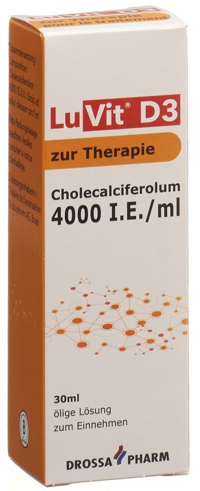 LUVIT Cholecalciferolum solution huileuse 4000 IE/ml, image principale