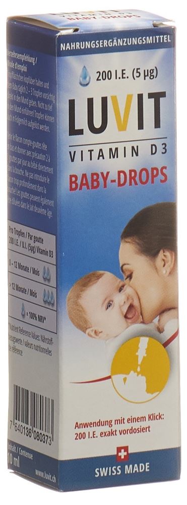 LUVIT Vitamine D3 Baby-Drops