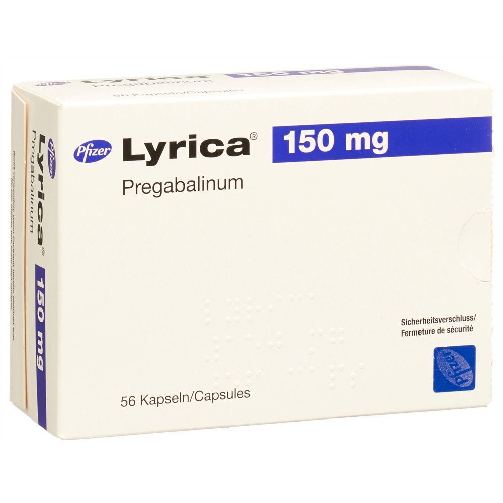 LYRICA caps 150 mg blist 56 pce, image principale