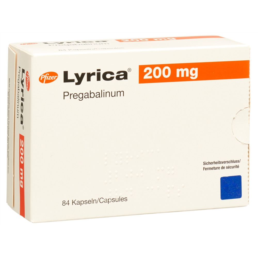 LYRICA Kaps 200 mg Blist 84 Stk, Hauptbild