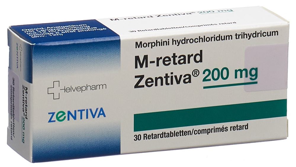 M RETARD Zentiva 200 mg, image principale